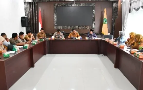 Pemko Padangsidimpuan Rapat Persiapan Pemulangan Jemaah Haji 2026