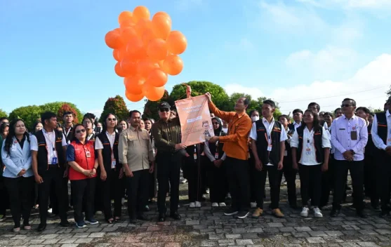 Bupati Humbahas Canangkan dan Lepas Petugas SE2026