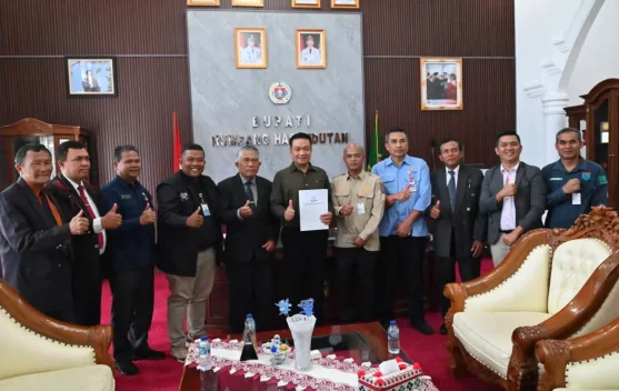 Bupati Humbahas Sambut Panitia Sinode Besar GPI 2026 di Pematangsiantar