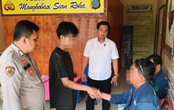 Tertangkap Mencuri Peralatan Las, Pemuda di Pandan Berdamai dengan Korban