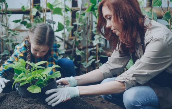 Liburan Produktif, Anak Diajak Berkebun
