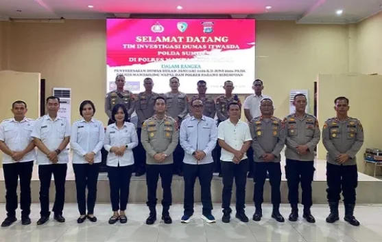 Polres Padangsidimpuan Ikuti Evaluasi Dumas untuk Tingkatkan Pelayanan