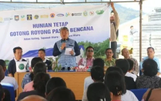 Pemkab Taput Lakukan Verifikasi dan Pengundian Huntap