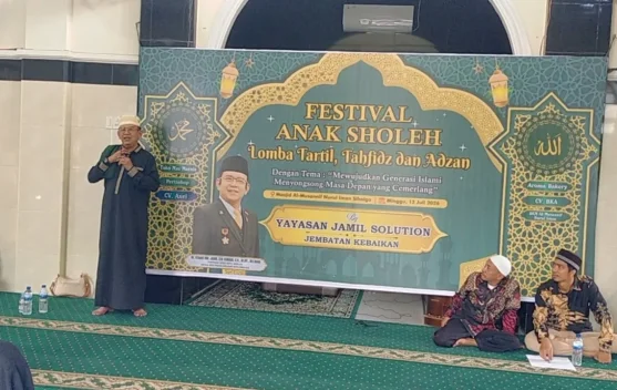 Yayasan Jamil Solution Gelar Festival Anak Sholeh di Sibolga