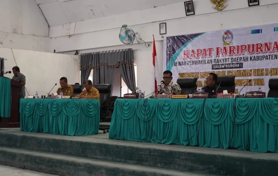 Paripurna DPRD Hasil Pelaksanaan Reses II Kabupaten Toba Dilaksanakan