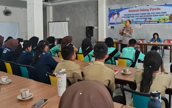 Binluh Pelajar Sibolga, Kapolsek: Jadilah Pelopor dan Pelapor