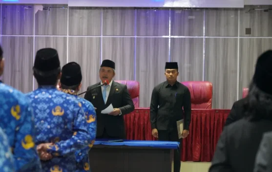 Wabup Taput Lantik Pejabat Baru, Perkuat Birokrasi Percepat Pembangunan Daerah