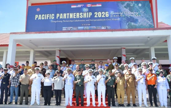 Bupati Tapteng Apresiasi Kegiatan Pacific Partnership