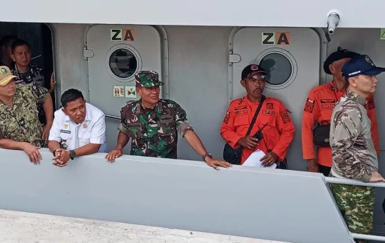 Simulasi Penanggulangan Kecelakaan Laut di Sibolga Dukung Kesiapsiagaan Bencana