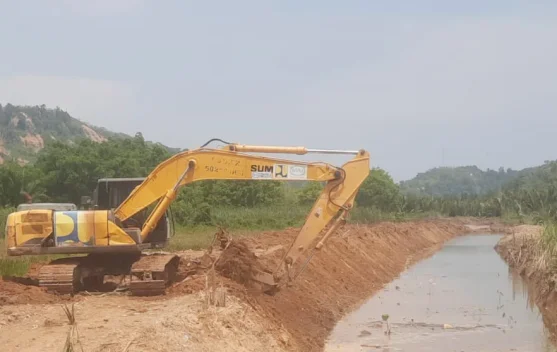 11 Unit Alat Berat Dikerahkan Percepatan Penanganan Bencana di Sipange Tapteng
