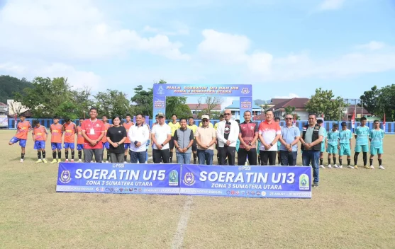 Sibolga Jadi Tuan Rumah, Wali Kota Resmi Buka Piala Soeratin U-13 dan U-15 Zona 3 Sumut