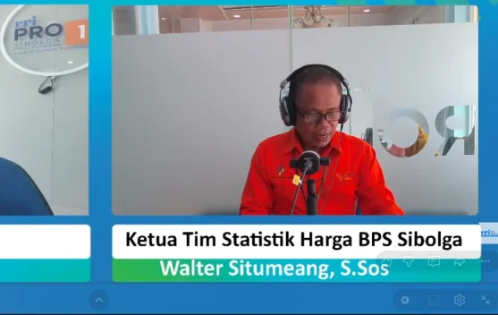 BPS Sibolga Jelaskan Andil Rendah meski Inflasi Tinggi