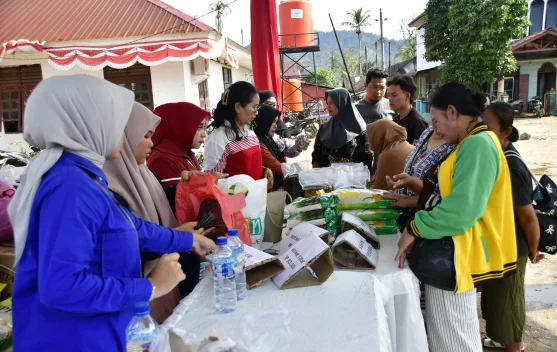 Pemkab Tapanuli Tengah Gelar Pasar Murah di Kecamatan Tukka