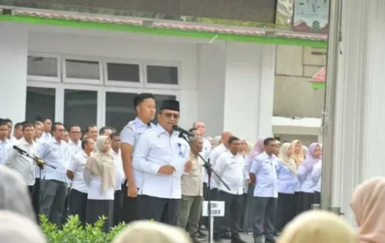 Wali Kota Padangsidimpuan Minta ASN Tingkatkan Disiplin dan Sinergi Layanan