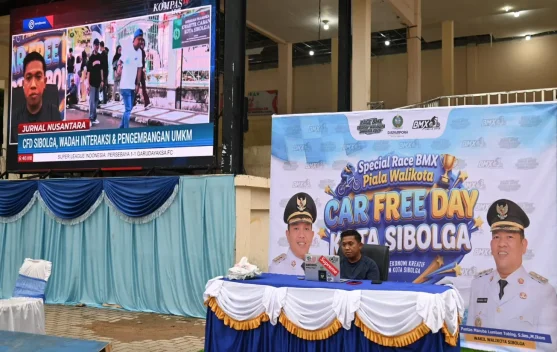 Pemko Sibolga Gelar CFD Mendorong Ekonomi dan Kesehatan