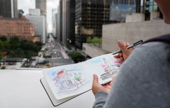 Urban Sketching Dorong Kreativitas tanpa Batas