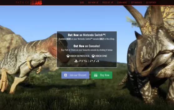 Path of Titans, Game MMO Dinosaurus yang Mengajak Pemain Menjelajahi Dunia Praseja