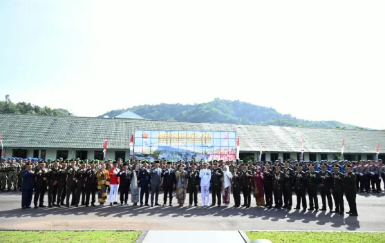 Wabup Tapteng Mahmud Efendi Hadiri HUT ke-81 TNI di Makorem 023/KS