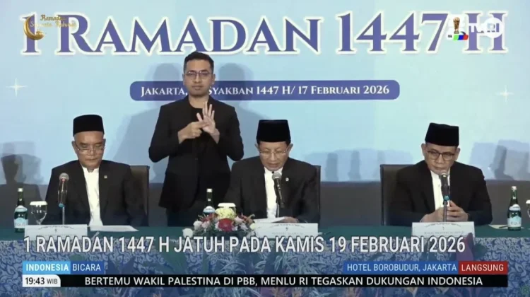 Hasil Sidang Isbat Puasa 1 Ramadan 1447 H