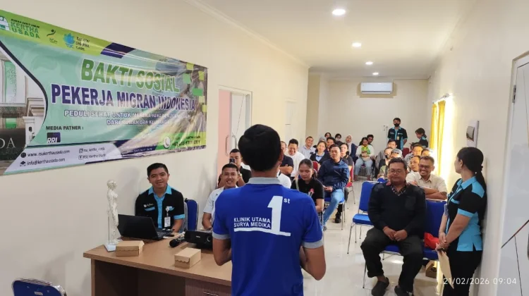 RS Kertha Usada Gelar Bakti Sosial untuk 30 Pekerja Migran di Buleleng