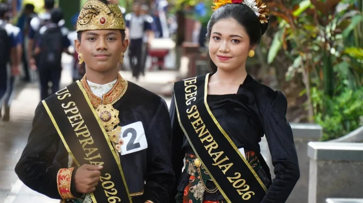 Reshma dan Bharta Dinobatkan Sebagai Jegeg Bagus Spenpraja 2026