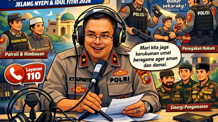 Polsek Seririt Perkuat Pengamanan jelang Nyepi dan Idul Fitri 2026