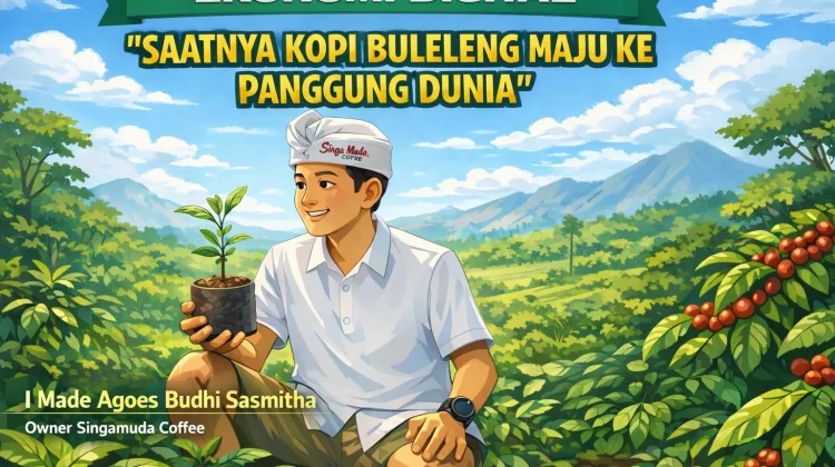 Dari Komunitas Wirausaha Muda, Singa Muda Coffee Dorong Ekosistem Kopi Buleleng