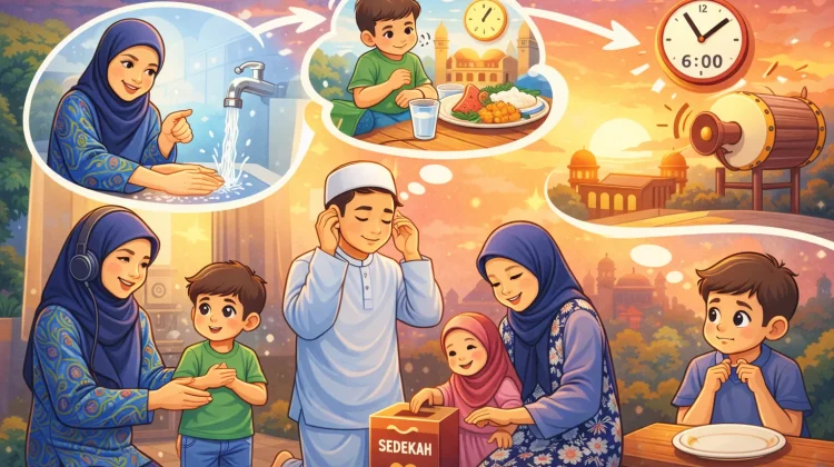 Ramadhan Jadi Momen Emas, Ini Cara Efektif Tanamkan Ibadah sejak Dini