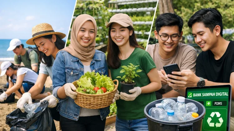 Anak Muda Pimpin Gerakan Peduli Lingkungan Berkelanjutan