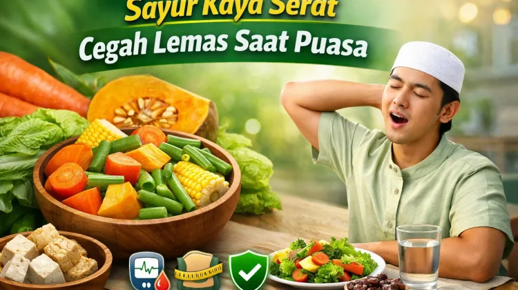 Sayur Kaya Serat Cegah Lemas saat Puasa