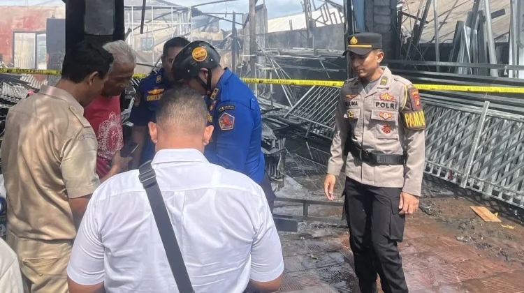 Bengkel Las di Seririt Terbakar, Kerugian Diperkirakan Rp500 Juta