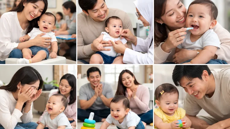 Pantau Perkembangan Bayi Usia 6–9 Bulan untuk Dukung Tumbuh Kembang Optimal