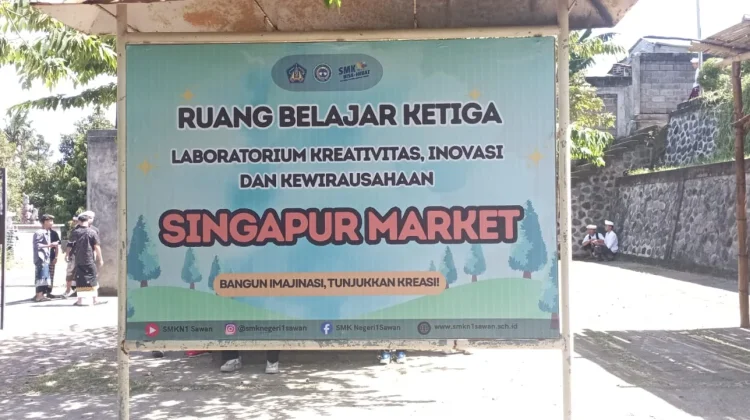 Pasar Singapur, Wadah Siswa Kembangkan Jiwa Kewirausahaan