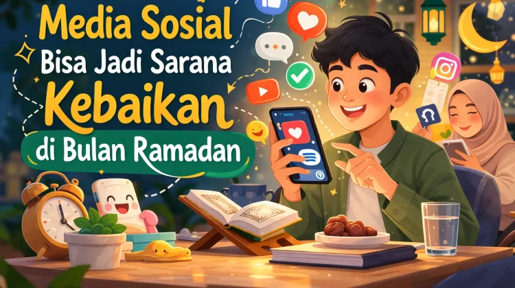 Media Sosial Bisa Jadi Sarana Kebaikan di Bulan Ramadan