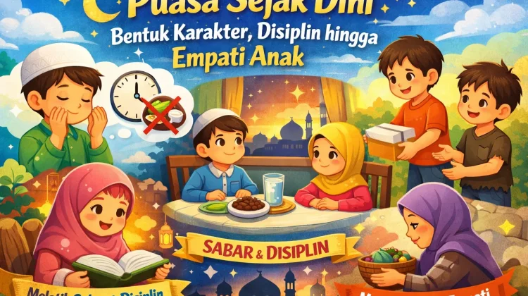 Puasa sejak Dini Bentuk Karakter, Disiplin hingga Empati Anak