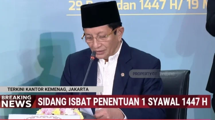Pemerintah RI Tetapkan Idul Fitri 1447 Hijriah 21 Maret 2026