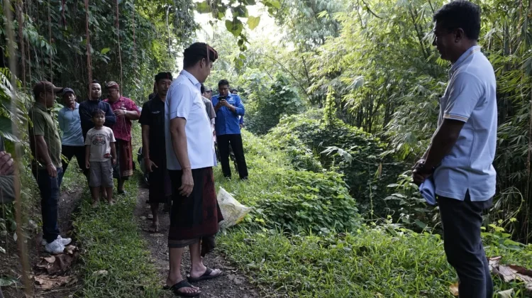 Bupati Kembang Tinjau Perbaikan Jalan Pekutatan, Fokus Drainase