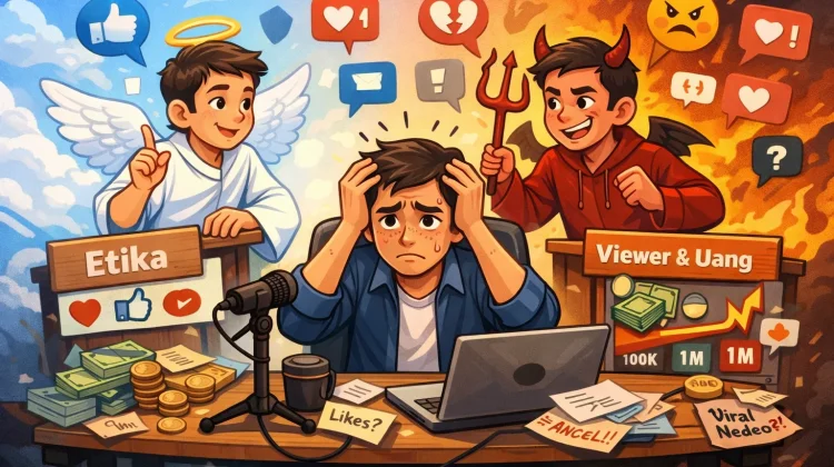 Dilema Kreator Konten: antara Etika dan Kejar “Viewer” di Media Sosial