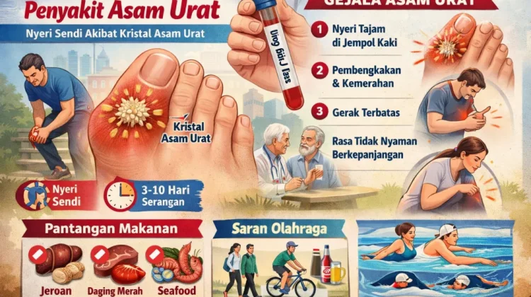 Waspada Asam Urat: Kenali Gejala, Pantangan, dan Cara Mencegahnya