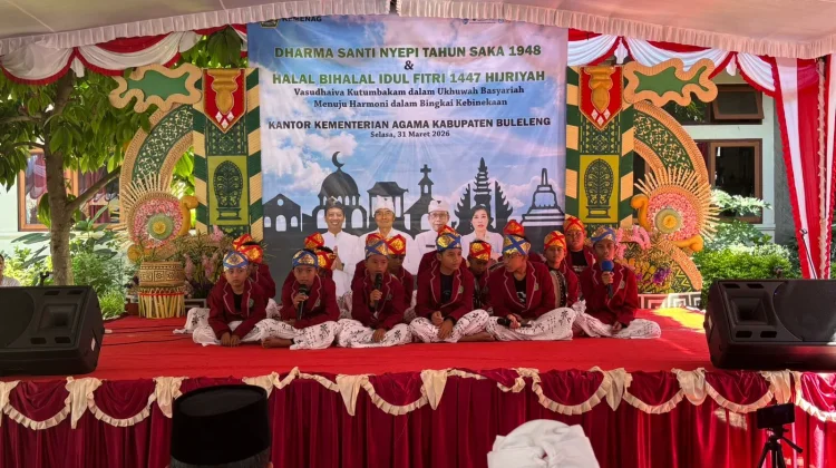Dharma Santi dan Halal Bihalal Perkuat Kerukunan Umat Buleleng