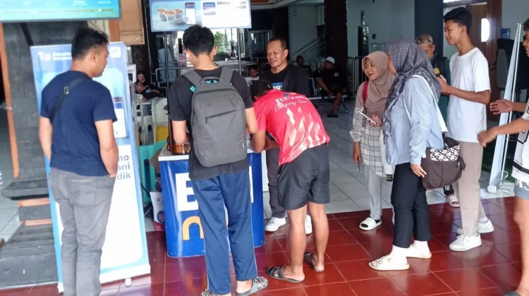 BRImo Hadir Dampingi Pemudik di Pelabuhan Gilimanuk