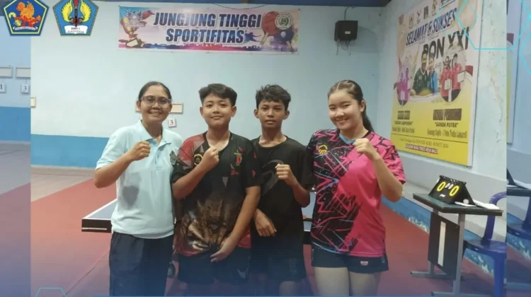 Spensaraja Toreh Prestasi Porjar Cabang Tenis Meja se-Buleleng