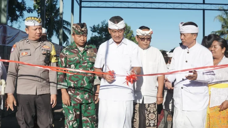 Desa Panji Resmikan GOR dan Infrastruktur, Dorong Potensi Warga