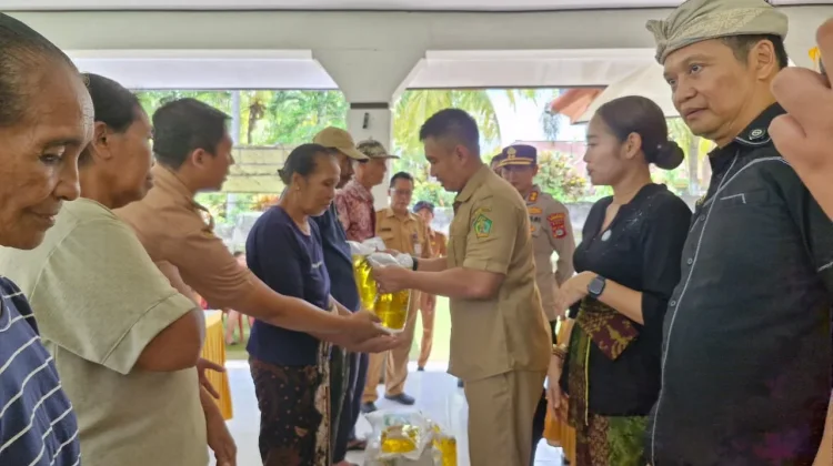 Bupati Jembrana Minta Bantuan Pangan Cepat Disalurkan