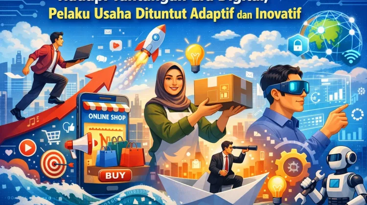 Hadapi Tantangan Era Digital, Pelaku Usaha Dituntut Adaptif dan Inovatif