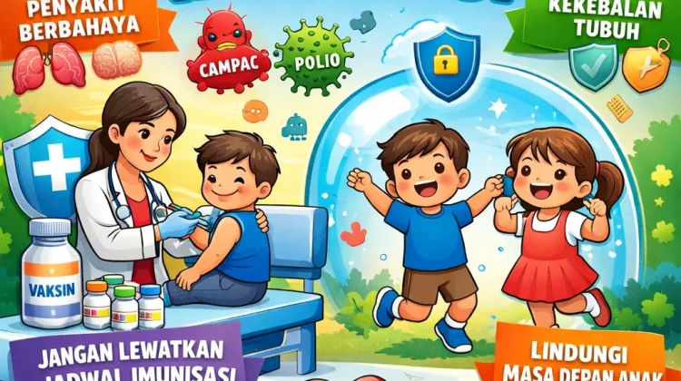 Imunisasi Penting Cegah Penyakit Menular sejak Dini