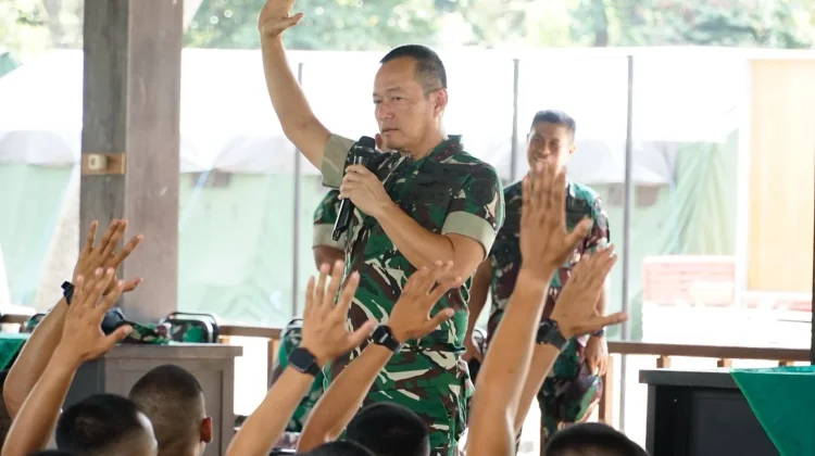 Pangdam IX/Udayana Tinjau Pembangunan Jembatan dan Satuan di Jembrana