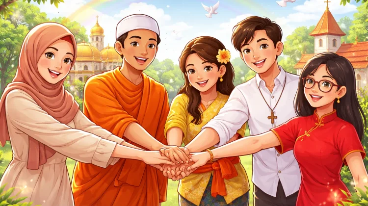 Toleransi dan Pemahaman jadi Kunci Harmoni Antar Umat Beragama