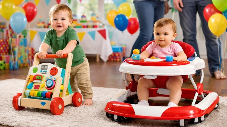 Stimulasi Anak Belajar Berjalan: Lebih Baik Push Walker atau Baby Walker?