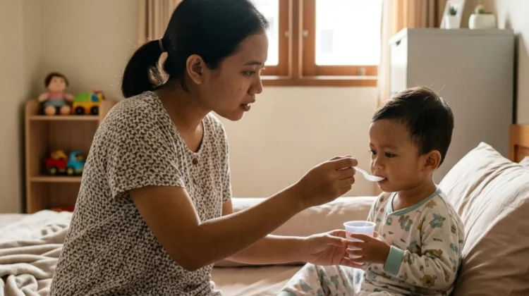 Kunci Pemulihan Diare pada Anak lewat Asupan Gizi Seimbang